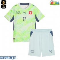 Sveits Ruben Vargas #17 Bortedraktsett Barn VM 2026 Kortermet (+ Korte bukser)